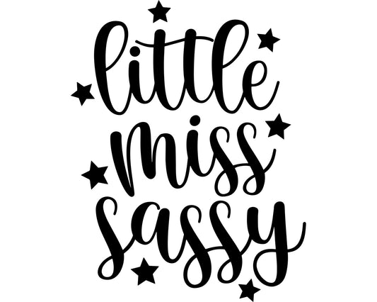 Little Miss Sassy Collection - ScrewResponsibility.com